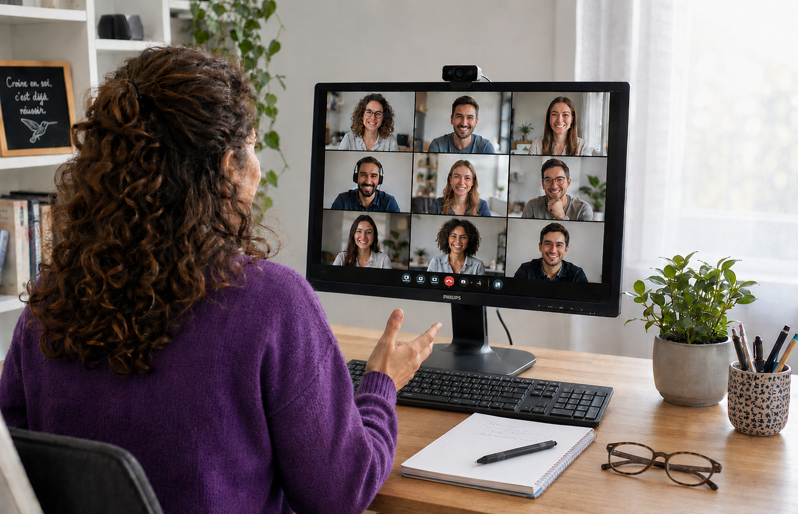 Mise en pratique lors d'une formation à la paie